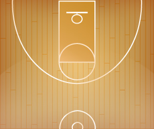 Basketball Court Shot Chart