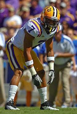 TYRANN MATHIEU CUSTOM LOUISIANA STATE U TIGERS