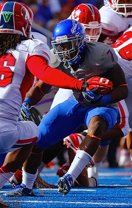 Boise State Football: Blue Field With All-Orange Uniforms Causing  Eye-Problems!, News, Scores, Highlights, Stats, and Rumors