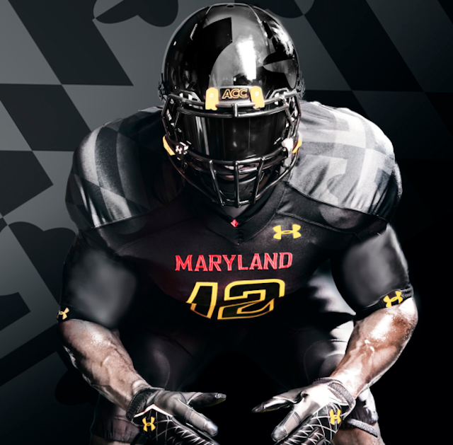 under armour college football uniforms