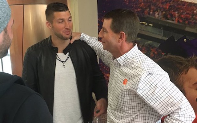 Dabo and Tebow? Swinney's ties to Tim Tebow date back to 2005 