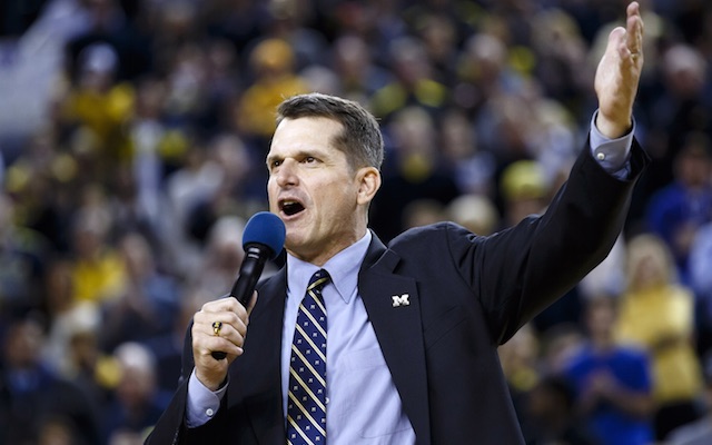 Jim Harbaugh rooting for Ohio State against Oregon