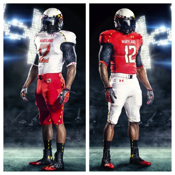 Maryland under armour football uniforms sale