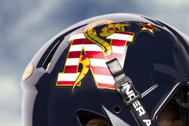 Navy Under Armour Don't Tread On Me Uniforms