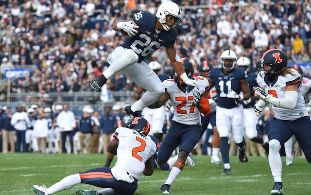 Saquon Barkley Hurdle W WHT