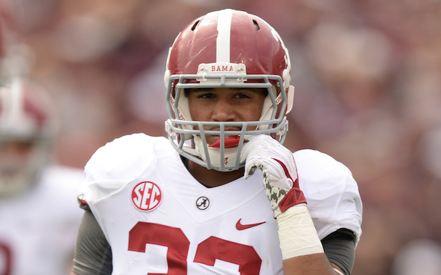 Trey DePriest will miss Alabama's season opener against West Virginia