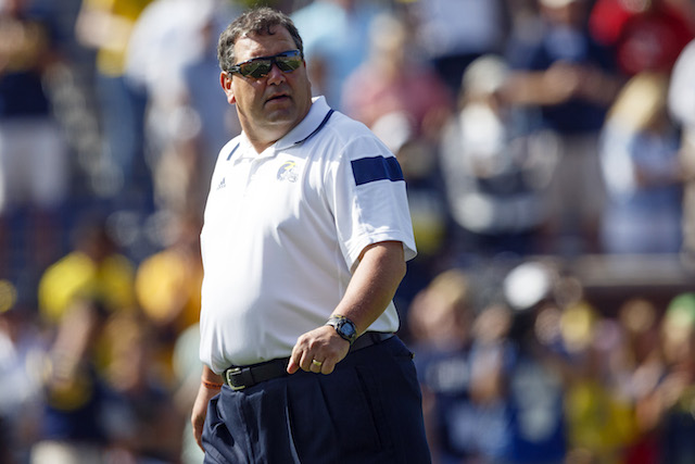 Losing is having a major effect on Brady Hoke's sense of reality