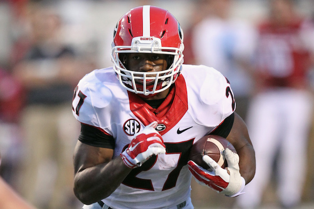 One Vegas book is a big believe in Nick Chubb and the Bulldogs