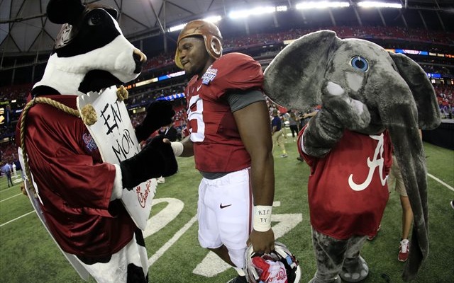 Alabama has enjoyed its previous trips to Atlanta for the Chick-Fil-A Kickoff. (USATSI)