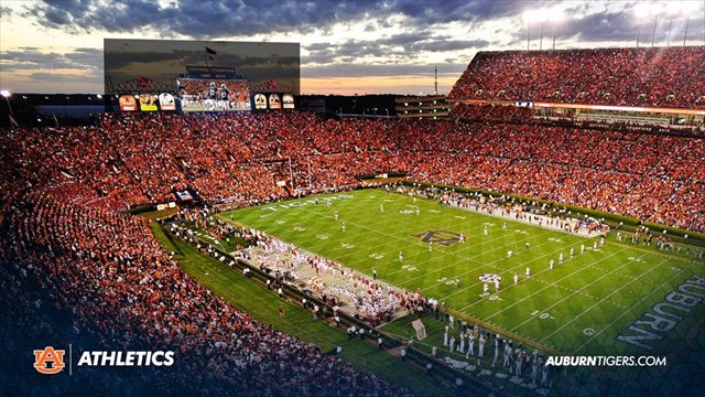 Auburn poised to build largest videoboard in college football - CBSSports .com