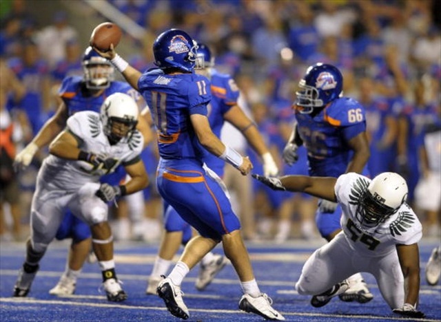 Mountain West asks NCAA to kill ban on all-blue Boise State uniforms 