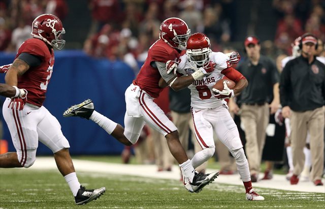 Eddie Jackson (No. 4) started four games as a freshman in 2013. (USATSI)