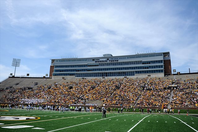 Faurot Field (pictured during the 2014 Gold Game) will host Purdue in 2017. (USATSI)