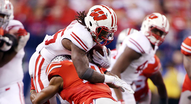 Melvin Gordon had a rough game against Ohio State, rushing for only 76 yards. (USATSI)