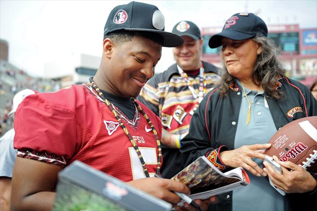 Heisman winner Jameis Winston ready for the baseball diamond