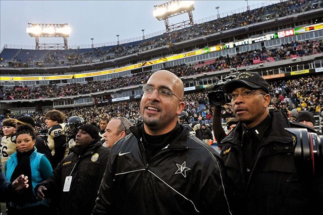 James Franklin has somehow led Vanderbilt to back-to-back bowls. (USATSI)