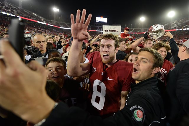 Kevin Hogan and the Cardinal surged to No. 4 in this week's standings. (USATSI)