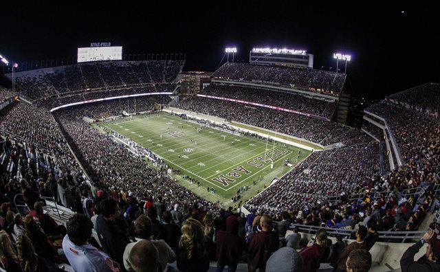 Texas A&M's blockbuster Kyle Field expansion is ongoing. (USATSI)