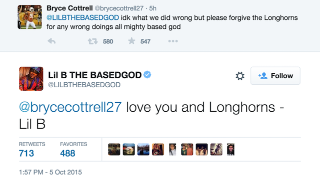 Lil B Tweet (Twitter)