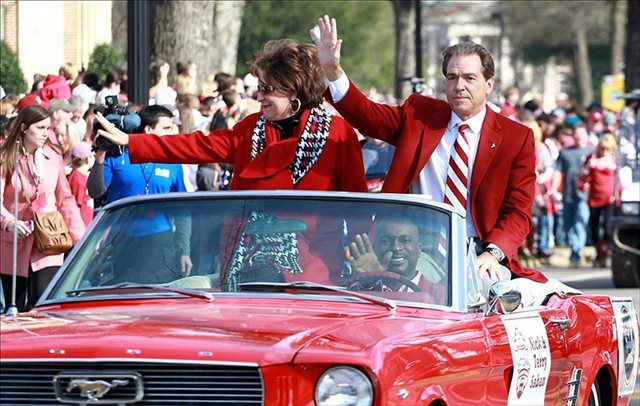 Will Nick Saban enjoy* another victory parade next year? (USATSI)