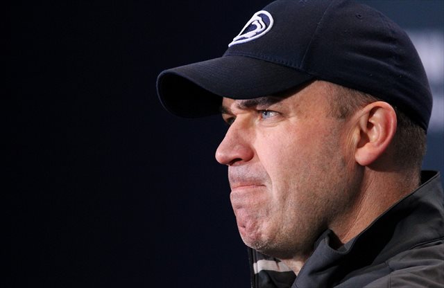 Bill O'Brien would like to see the NCAA loosen its sanctions against Penn State. (USATSI)