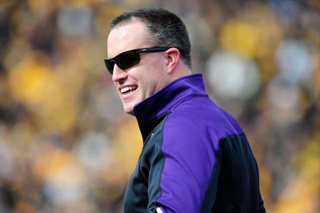 Pat Fitzgerald's Wildcats take on Cal on Aug. 30. (USATSI)