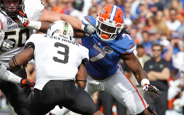 Ronald Powell led Florida in sacks in 2013. (USATSI)