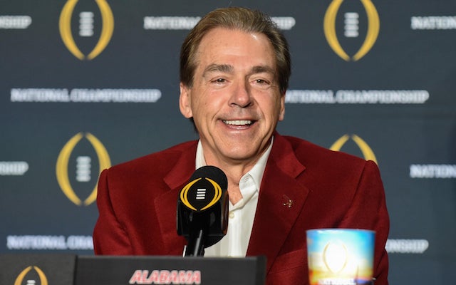 Nick Saban (USATSI)