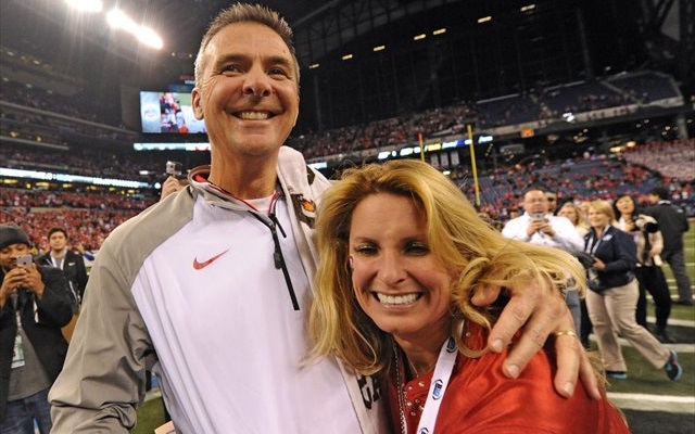 Shelley Meyer on Big Ten being 'more cordial' than SEC, Aaron Hernandez ...