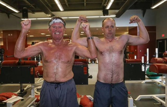 No, we've yet to enjoy the first shirtless Steve Spurrier photo of