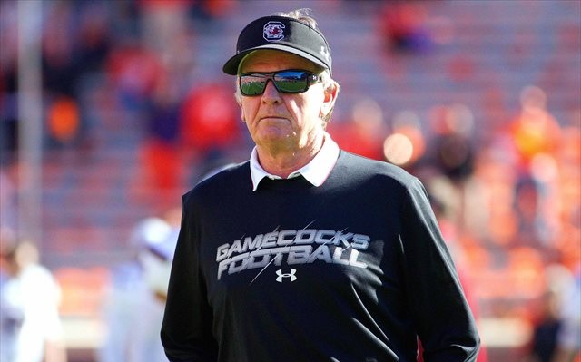 Steve Spurrier says he has not hired Will Muschamp. (USATSI)