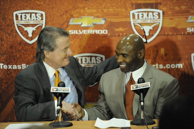 The Charlie Strong era has begun by bringing a Longhorn home. (USATSI)