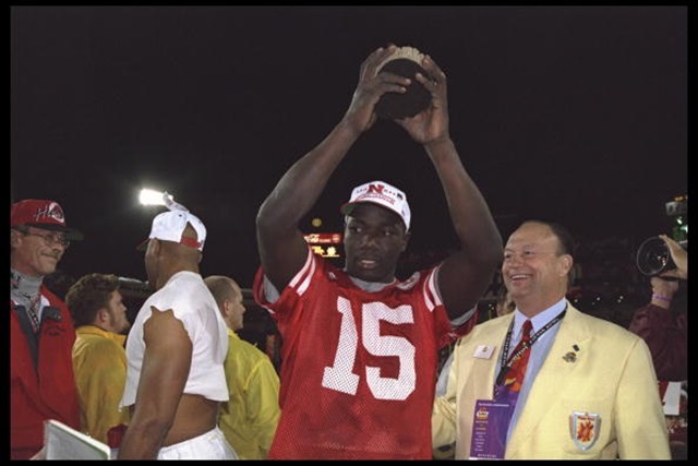 tommie frazier nebraska jersey