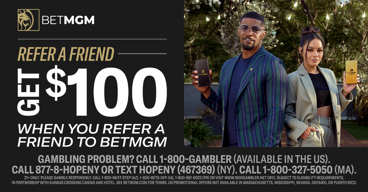 Get $100 in Bonus Bets on Registration