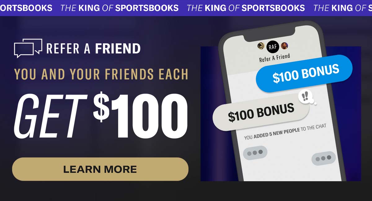 Get $100 in Bonus Bets on Registration