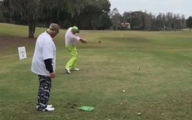John Daly and Trevor Consavage. (Loudmouth Golf)