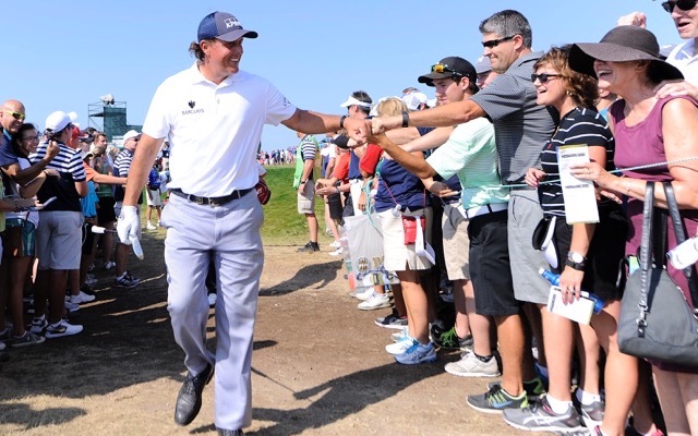 So Phil Mickelson might not have paid this kid $5,000. (USATSI)