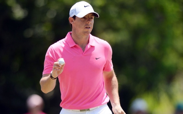 rory mcilroy pink golf shirt