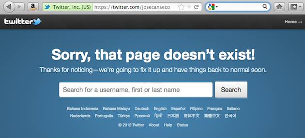 Why I Blocked Jose Canseco on Twitter – The Baseball Card Blog