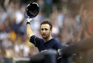 Jonathan Lucroy hurt by suitcase, needed X-rays, out 4-6 weeks