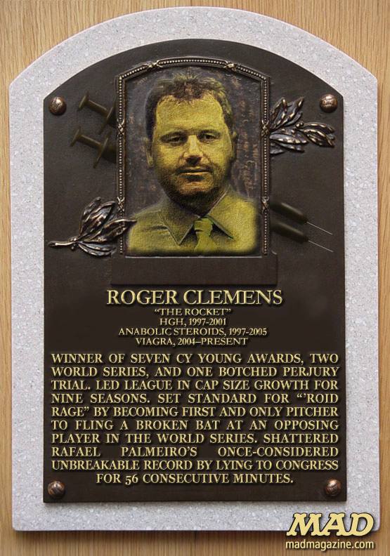 Roger Clemens is getting inducted into the Hall of Famethe