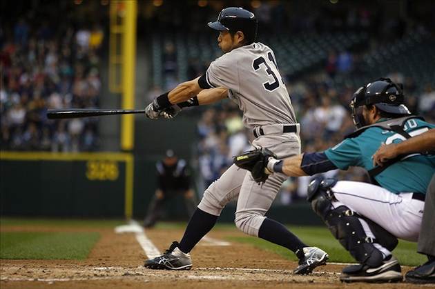 Former New York Yankee Ichiro Suzuki back in camp with Mariners at 45