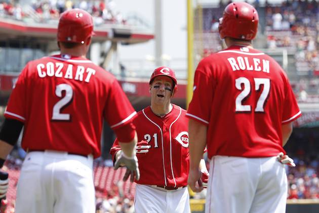 Reds' Todd Frazier to step in for hobbled Scott Rolen 