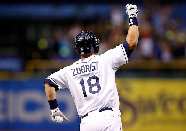 Zobrist, Longoria Lead Rays to Win