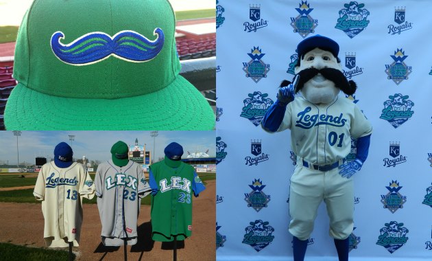 Royals' minor league club introduces mustache hat 