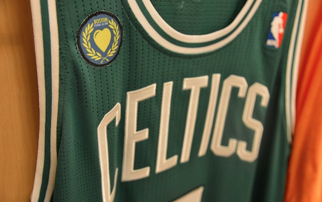 Celtics wear marathon tribute patch, announce charity initiatives