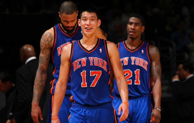 lin knicks jersey