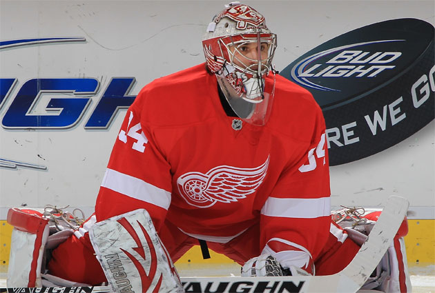 Detroit Red Wings' Petr Mrazek 'excited' to get back in net in Philly