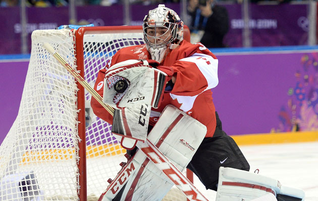 Carey Price gets the nod vs. Finland, looks to be Canada's No. 1. (Getty Images)