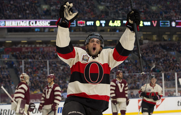 Heritage Uniforms and Jerseys and Stadiums - NFL, MLB, NHL, NBA, NCAA, US  Colleges: Ottawa Senators - Franchise, Team, Arena and Uniform History